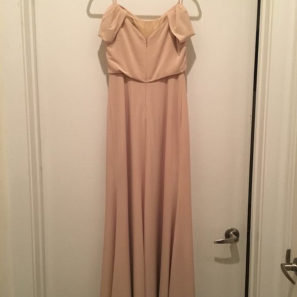 Jenny Yoo Sabine Dress in Chai - Picture 3 of 6